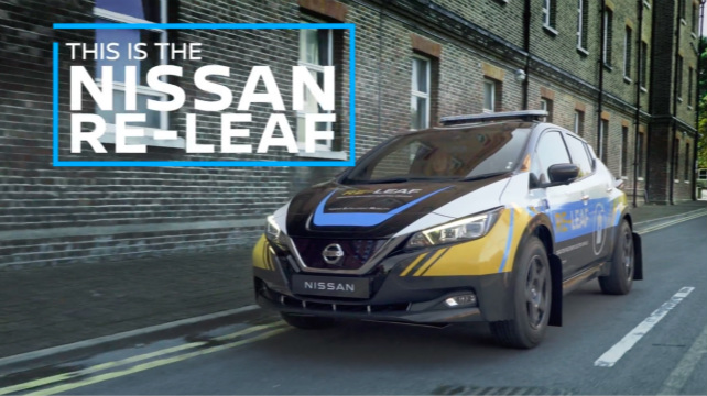 日產(chǎn)RE-LEAF概念車，有電，更有安全感！